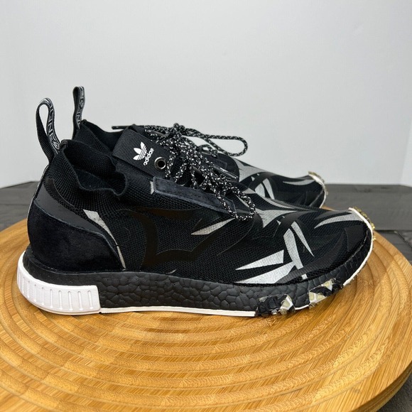 Adidas Consortium JUICE X NMD Black Silver Racer Primeknit Men’s US size 8 . - Picture 5 of 13
